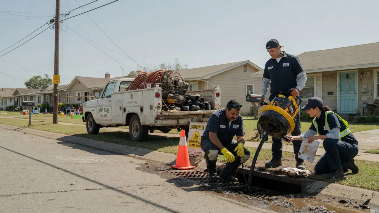 Drain Cleaning in Woodworth, LA near me